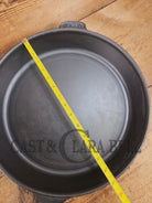 A #15 Skillet exists?? California based AB&I early 1900’s custom made milled bottom #15 skillet. One of the biggest you