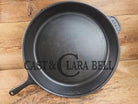 A #15 Skillet exists?? California based AB&I early 1900’s custom made milled bottom #15 skillet. One of the biggest you