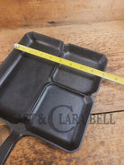 A customer favorite! Unique Griswold Cast Iron Colonial Breakfast Skillet! P/N 666 D. Great for bacon and eggs! Skillet