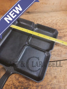A customer favorite! Unique Griswold Cast Iron Colonial Breakfast Skillet! P/N 666 D. Great for bacon and eggs! Skillet