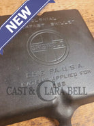 A customer favorite! Unique Griswold Cast Iron Colonial Breakfast Skillet! P/N 666 D. Great for bacon and eggs! Skillet