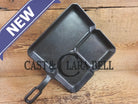 A customer favorite! Unique Griswold Cast Iron Colonial Breakfast Skillet! P/N 666 C. Great for bacon and eggs! Skillet