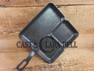 A customer favorite! Unique Griswold Cast Iron Colonial Breakfast Skillet! P/N 666 C. Great for bacon and eggs! Skillet