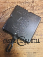 A customer favorite! Unique Griswold Cast Iron Colonial Breakfast Skillet! P/N 666 C. Great for bacon and eggs! Skillet