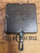 A customer favorite! Unique Griswold Cast Iron Colonial Breakfast Skillet! P/N 666 C. Great for bacon and eggs! Skillet