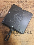 A customer favorite! Unique Griswold Cast Iron Colonial Breakfast Skillet! P/N 666 C. Great for bacon and eggs! Skillet