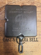 A customer favorite! Unique Griswold Cast Iron Colonial Breakfast Skillet! P/N 666 C. Great for bacon and eggs! Skillet