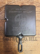 A customer favorite! Unique Griswold Cast Iron Colonial Breakfast Skillet! P/N 666 C. Great for bacon and eggs! Skillet