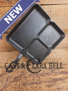 A customer favorite! Unique Griswold Cast Iron Colonial Breakfast Skillet! P/N 666 D. Great for bacon and eggs! Skillet