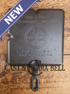 A customer favorite! Unique Griswold Cast Iron Colonial Breakfast Skillet! P/N 666 D. Great for bacon and eggs! Skillet