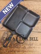 A customer favorite! Unique Griswold Cast Iron Colonial Breakfast Skillet! P/N 666 D. Great for bacon and eggs! Skillet