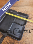 A customer favorite! Unique Griswold Cast Iron Colonial Breakfast Skillet! P/N 666 D. Great for bacon and eggs! Skillet