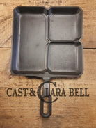 A customer favorite! Unique Griswold Cast Iron Colonial Breakfast Skillet! P/N 666. Great for bacon and eggs! Skillet