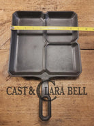 A customer favorite! Unique Griswold Cast Iron Colonial Breakfast Skillet! P/N 666. Great for bacon and eggs! Skillet