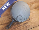 A favorite of ours! 1895-1910’s! Wagner Sidney #8 Cast Iron Skillet double Arc Logo and black iron Finish. Beautiful
