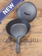 A Southern Classic! Matching BSR #7 Century Series cast iron Chicken Fryer AND Lid! Great for fried chicken or soups!