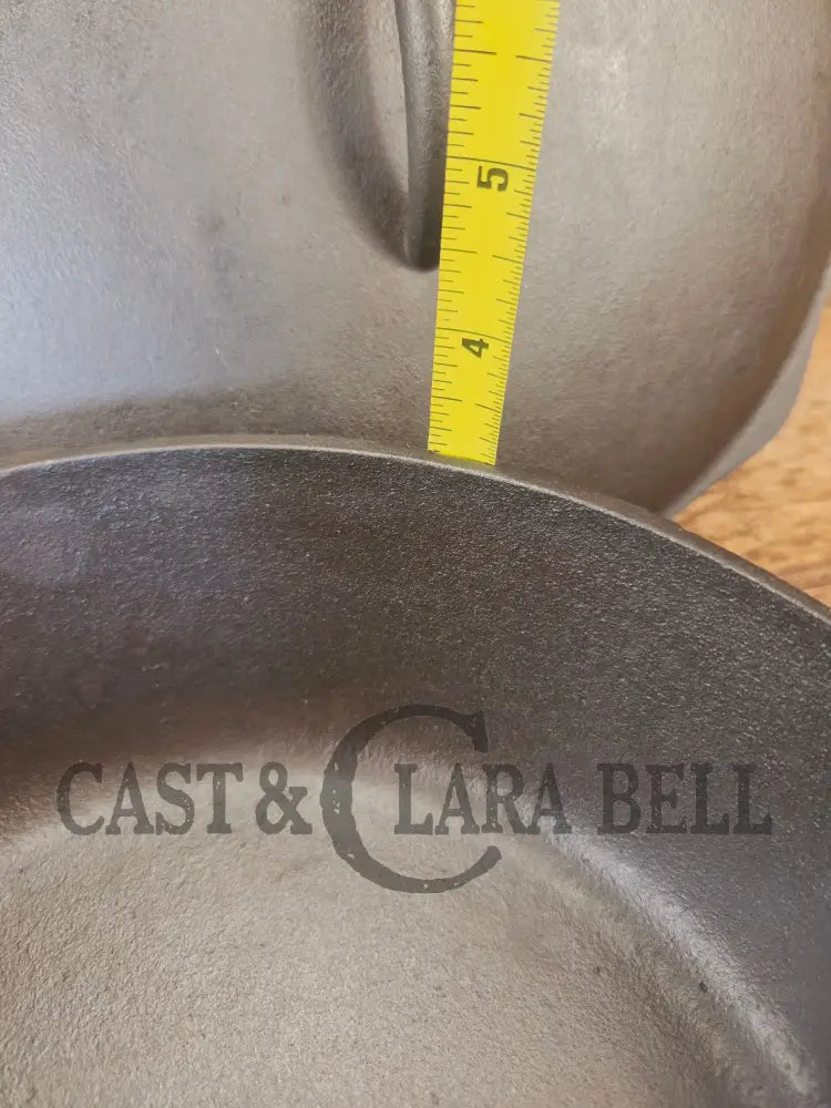 A Southern Classic! Matching BSR #7 Century Series cast iron Chicken Fryer AND Lid! Great for fried chicken or soups!