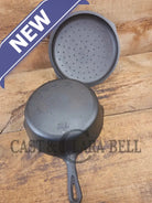 A Southern Classic! Matching BSR #7 Century Series cast iron Chicken Fryer AND Lid! Great for fried chicken or soups!