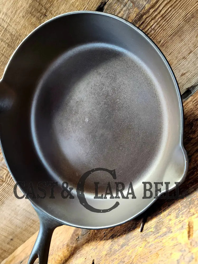 A Special Piece! 1910’S 3Rd Series (Griswold) Erie #6 Cast Iron Skillet. Awesome! Skillet