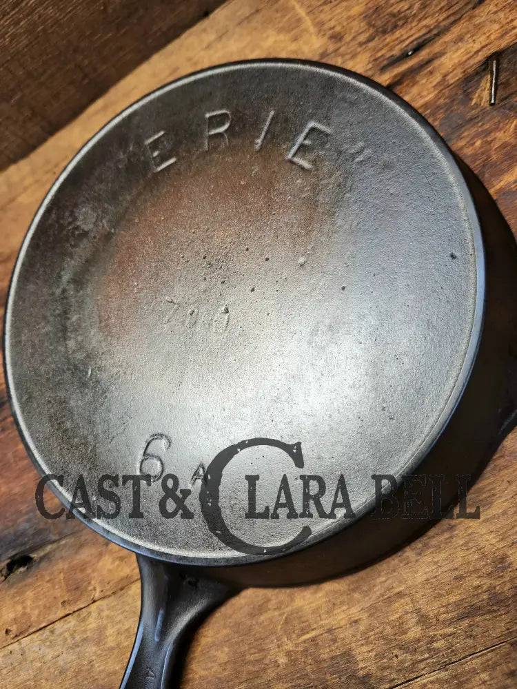 A Special Piece! 1910’S 3Rd Series (Griswold) Erie #6 Cast Iron Skillet. Awesome! Skillet