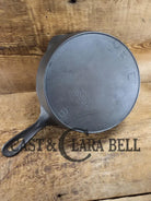 A special piece! 1910’s 3rd Series (Griswold) Erie #6 Cast Iron Skillet. Font similar to Erie ’Griswolds’ style. 699 A.