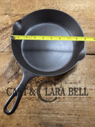A special piece! 1910’s 3rd Series (Griswold) Erie #6 Cast Iron Skillet. Font similar to Erie ’Griswolds’ style. 699 A.