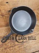 A special piece! 1910’s 3rd Series (Griswold) Erie #6 Cast Iron Skillet. Font similar to Erie ’Griswolds’ style. 699.