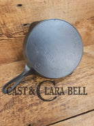 A special piece! 1910’s 3rd Series (Griswold) Erie #6 Cast Iron Skillet. Font similar to Erie ’Griswolds’ style. 699.