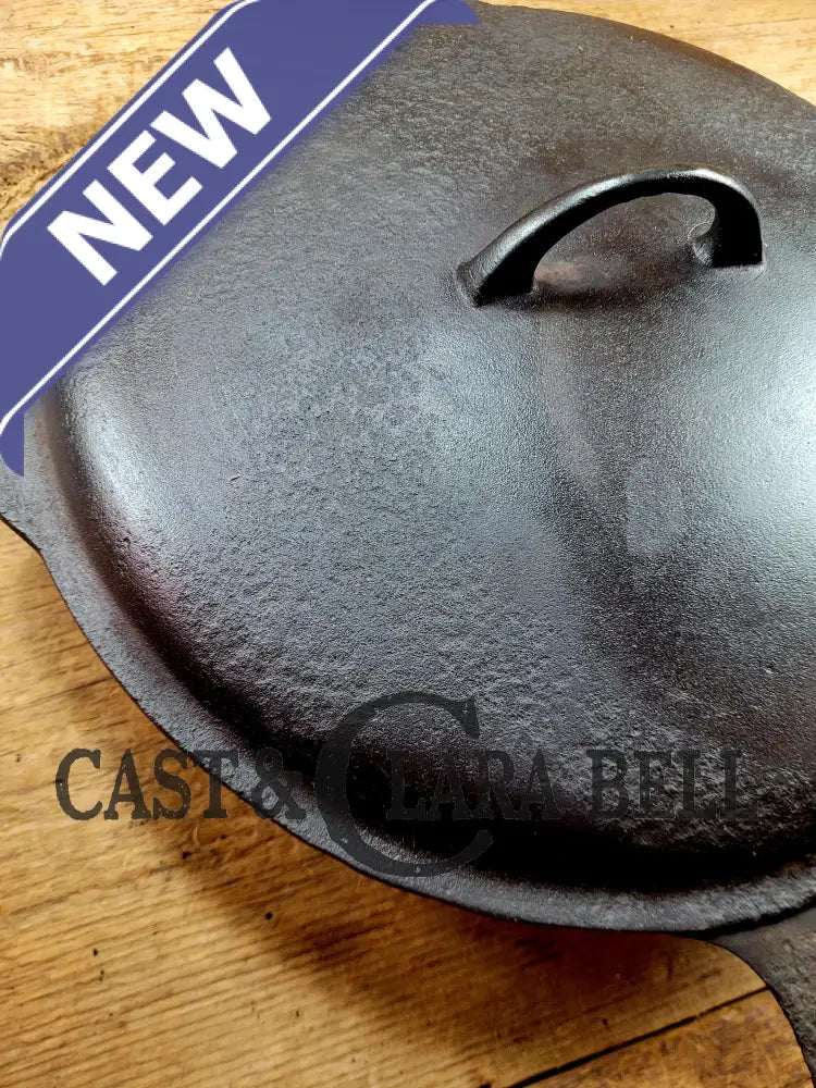 A Unique Combo #12 Large Block Griswold Cast Iron Skillet Lid SET! Priced to Sell Read Description. Needs a good home!