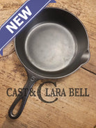 Absolute stunner. 1907-1912 Griswold ’Erie’ #5 Skillet with Slant Logo and Heat Ring 724. Ready to use. Skillet