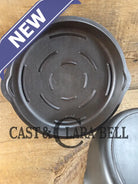 Absolutely gorgeous. 1930’s Griswold’s Iron Mountain #8 Chicken Pan with Matching Lid Deep Skillet 1034 B/1035. Amazing