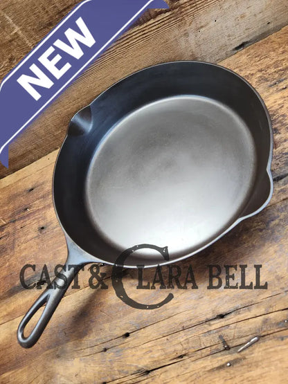 Almost Mint! 1890’S 2Nd Series Erie (Griswold) #10 Cast Iron Skillet. Collector Grade And Ready