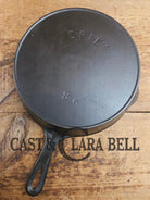Almost MINT! 1890’s 2nd Series Erie (Griswold) #8 Cast Iron Skillet. Collector grade and ready to cook in your kitchen!
