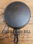 Almost MINT! 1890’s 2nd Series Erie (Griswold) #8 Cast Iron Skillet. Collector grade and ready to cook in your kitchen!