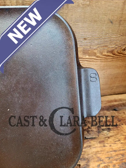 Almost Mint! 1930’S Griswold #8 Long Cast Iron Griddle. 908 A. Great Pancake Griddle! Griddle