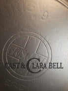 Almost Mint! Early 1910’s Griswold 710 D Cast Iron Skillet Large Block Slant Logo Ghostmark 9! - Skillet