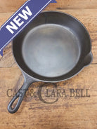 Almost Mint! Early 1910’s Griswold #9 Cast Iron Skillet Large Block Slant Logo ’Erie,’ 710 A - Skillet