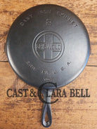 Almost Mint! Griswold #8 Cast Iron Skillet with Large Block Logo and Smooth Bottom 704 V - Skillet