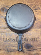 Almost Perfect! 1930’S Era Lodge #5 Skillet With 3 Notch Heat Ring.