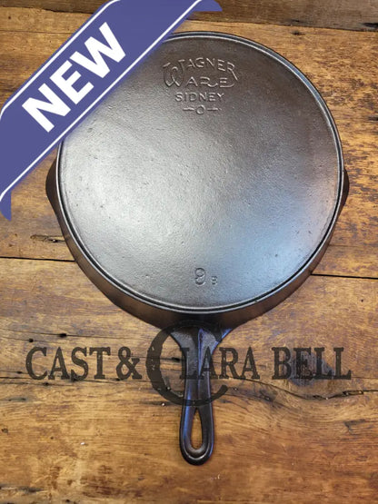 Almost Perfect! Wagner’s Department Store ’National’ 8 Cast Iron Skillet ’8C’. Circa