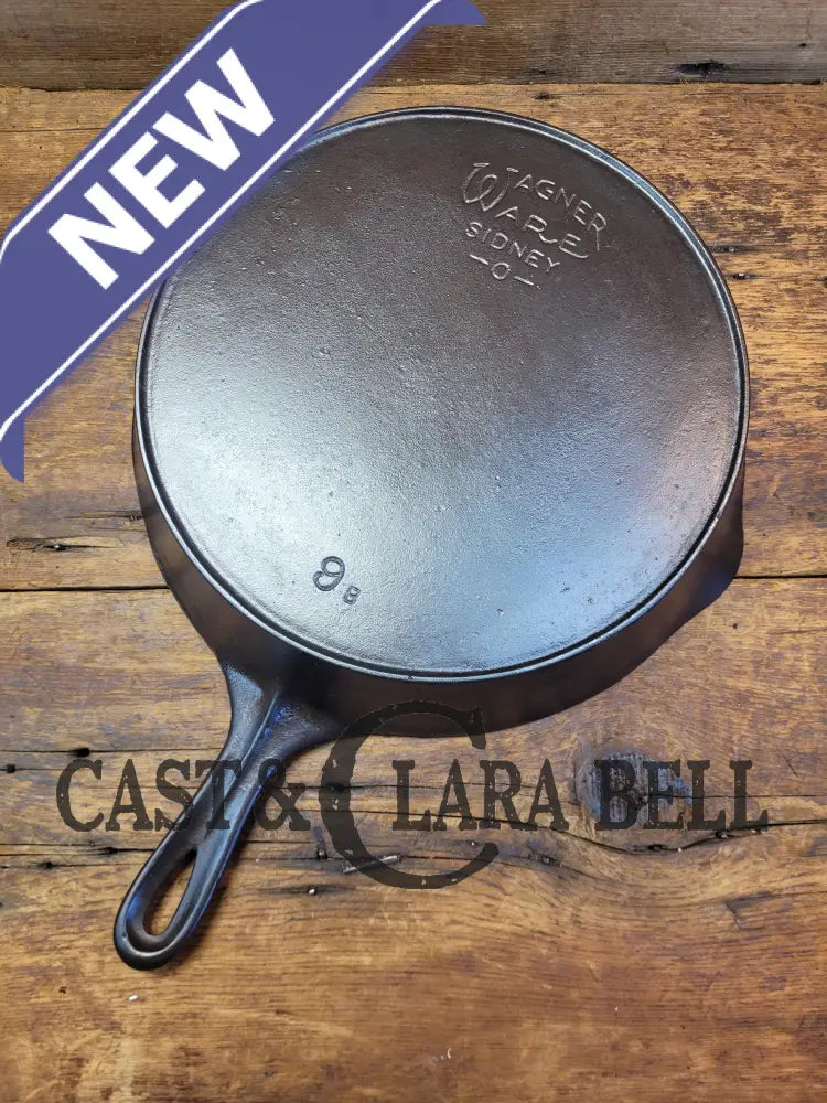 Almost Perfect! Wagner’s Department Store ’National’ 8 Cast Iron Skillet ’8C’. Circa