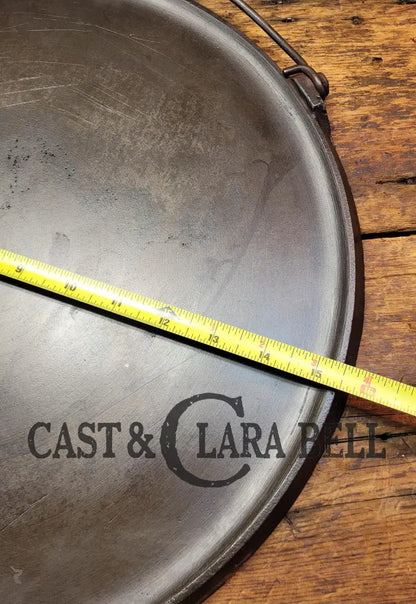 Amazing! 1920’S Huge Hard To Find #16 Griswold Large Block Logo Griddle With Bail! You Don’t