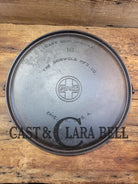 Amazing! 1920’S Huge Hard To Find #16 Griswold Large Block Logo Griddle With Bail! You Don’t
