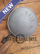 Amazing and Rare! 2nd Series Erie (1895) #9 Deep Cast Iron Skillet. What a cool skillet! Skillet