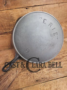 Amazing and Rare! 2nd Series Erie (1895) #9 Deep Cast Iron Skillet. What a cool skillet! Skillet