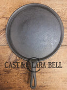 Amazing! Antique #12 handled round griddle! PERFECT pizza griddle or griddle for the cabin! Griddle