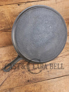 Amazing! Antique #12 handled round griddle! PERFECT pizza griddle or griddle for the cabin! Griddle