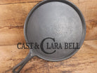 Amazing! Antique #12 handled round griddle! PERFECT pizza griddle or griddle for the cabin! Griddle