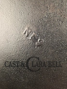 Amazing! Antique #14 handled gate marked round griddle! We’ve never seen one like this. PERFECT pizza peel or griddle