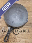 Amazing chef’s saute skillet! 1920’s ’Arc Straight’ Wagner Sidney O #6 Skillet with Heat Ring 6 A. Restored and Ready
